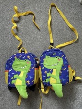 Boy’s Dinosaur Backpack x 2