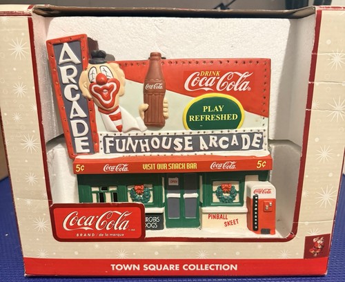 Coca cola town - cola, square