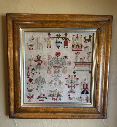 Antique dutch pictorial - antique,