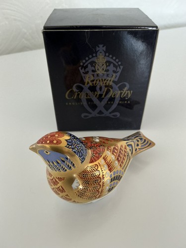 Royal crown derby paperweight - crown,