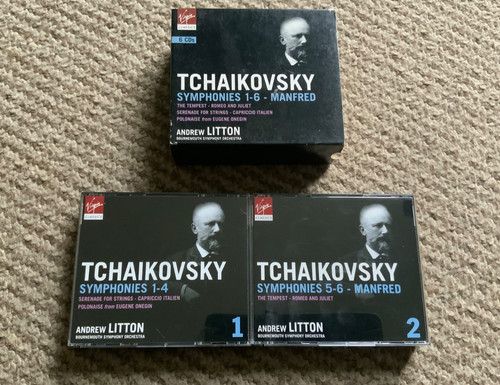 Tchaikovsky symphonies box - tchaikovsky, 1-6