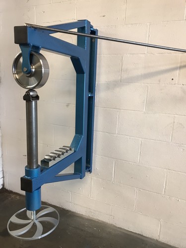 Wall mounted english wheel - mounted,