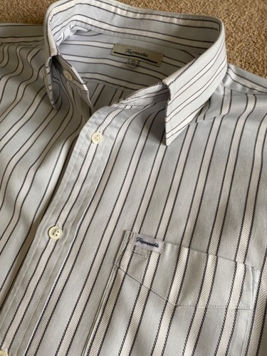 Faconnable pewter stripe long - pewter,