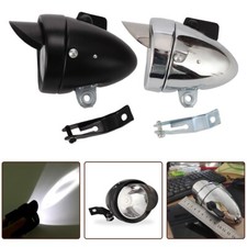 Chrome Vintage Bike Light with