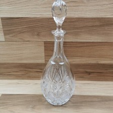 Tall Lead Crystal Cut Glass