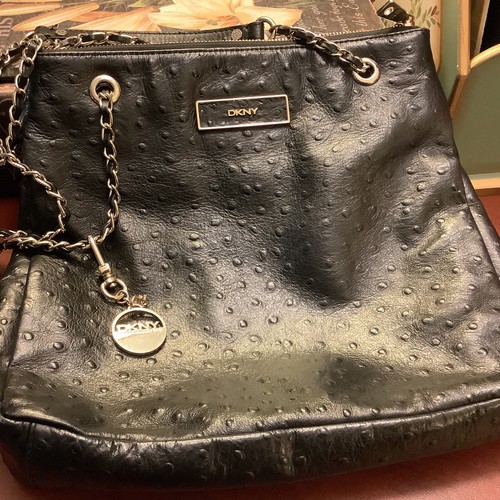 Dkny donna karan - dkny/donna, karan~black/ostrich