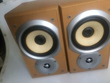 Kenwood Bookshelf  Speakers System Pair Out 60 W  LS-M33-S  #4 73