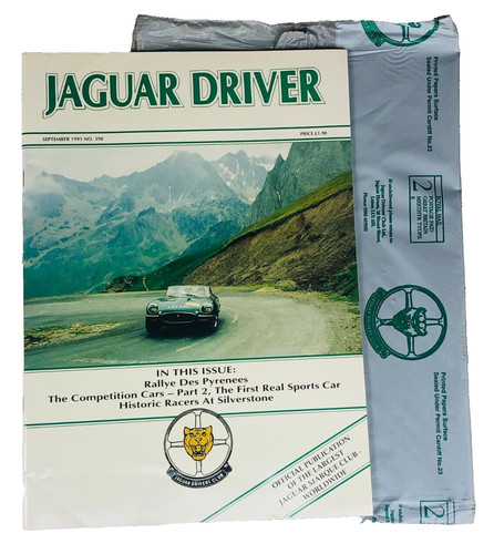 Magazine jaguar driver - magazine,