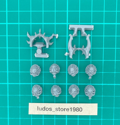 Hellbrute heads spikes job lot - hellbrute,