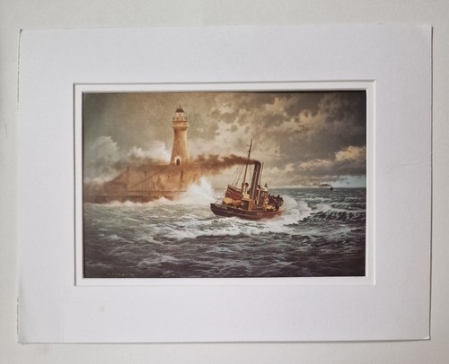 Coulson trawler leaving - trawler,