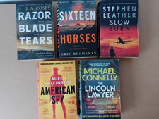 Crime Mystery , Mystery, Suspense, Book Bundle x 5