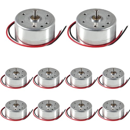 10pcs 9v dc motor - 1.5v-3v-6v-9v,