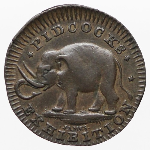 Middlesex pidcock farthing - middlesex,