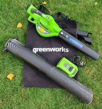 Greenwood's GD40BV Cordless 40Volt Leaf Blower Vacuum