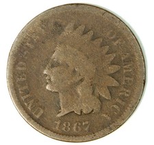 1867 indian head cent- SMH