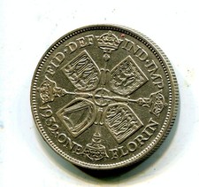gb 1932 florin in nice collectible grade,scarce date