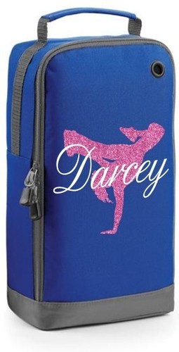 Personalised dance shoe bag - personalised,