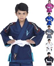 Vector Sports Brazilian BJJ Gi Jiu Jitsu Gi for Child Kids Gi Uniform Durable