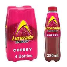 Lucozade Cherry 380ml Energy Drink pack to choose
