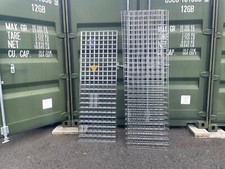 Wall-Mounted Grid Mesh Display - Available Sizes: 7ft and 6ft. Used 3 Times