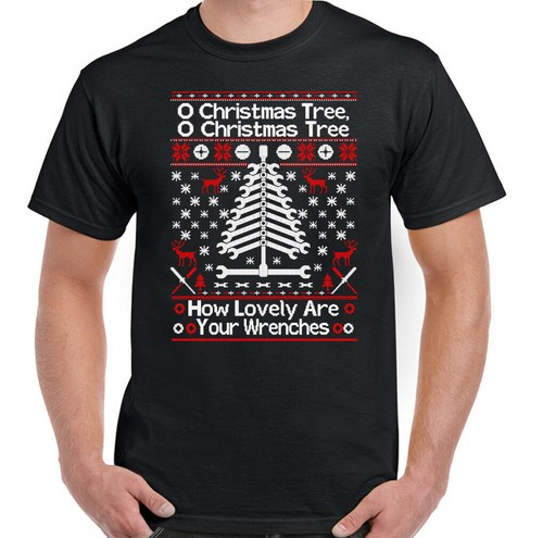 Mechanic christmas shirt - christmas, t-shirt