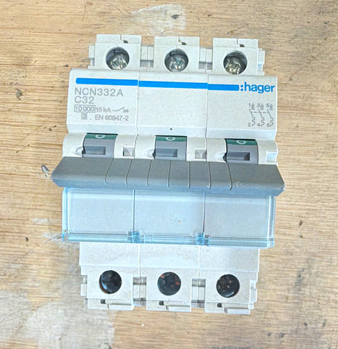 Hager ncn332a mcb type 32a - hager,