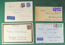 GERMANY 4 covers Third Reich period mixed   (Y121)