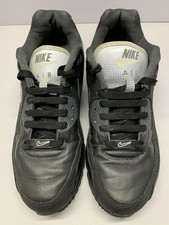 Mens Nike Air Max Trainers Black Size UK 10 2011 Insoles Minor Tread Wear Laces.