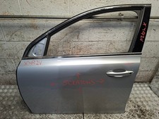 PEUGEOT 308 MK2 FRONT LEFT PASSENGER SIDE DOOR IN GREY ALUMINIUM 2015