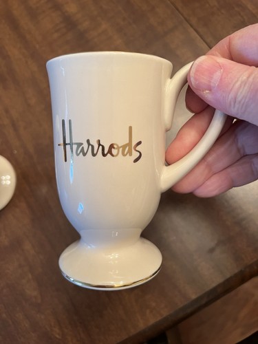 Vintage harrods pedestal mug - harrods,
