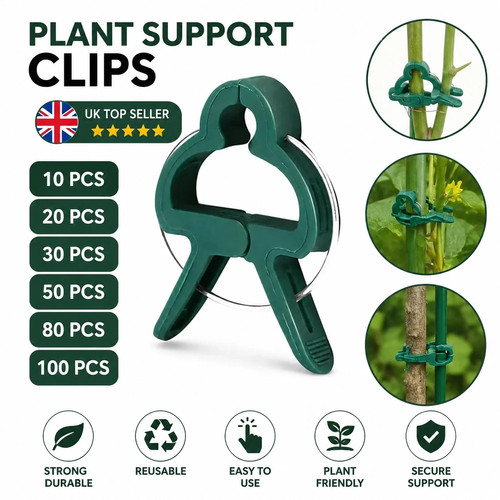 100pcs garden plant clips - 100pcs,