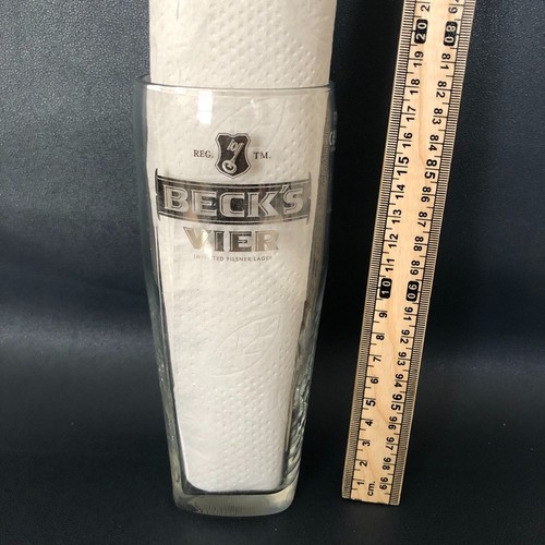 Beck vier lager glass - beck's,