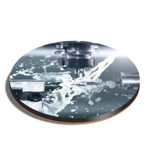 Round mdf coaster - round, cnc