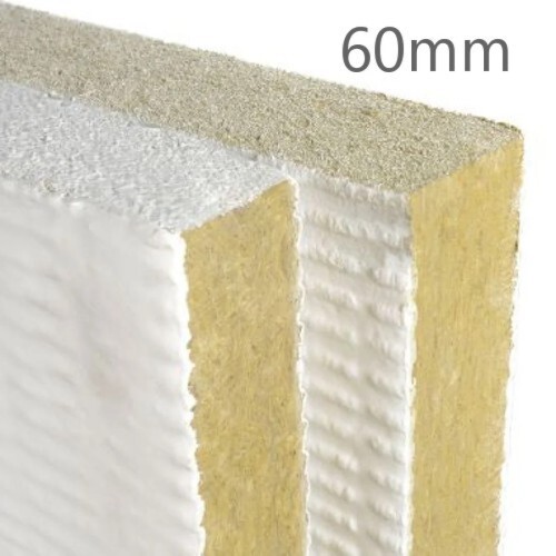 60mm rockwool ablative coated - 60mm,