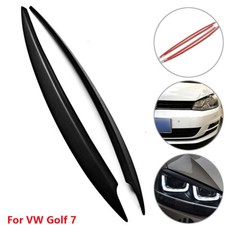 2x Headlight Eyebrow Eyelid