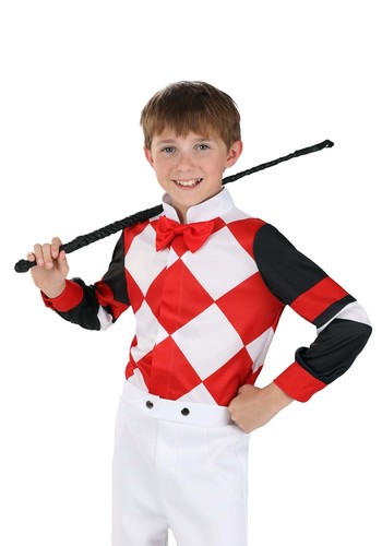 Kid jockey shirt costume - jockey,