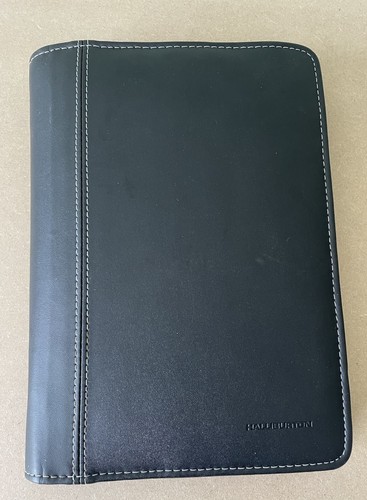 Vtg halliburton black faux - black,