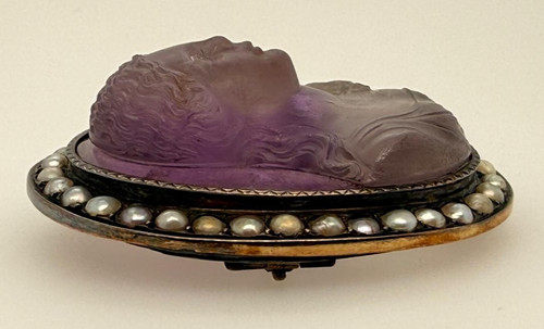 Antique victorian amethyst - antique,