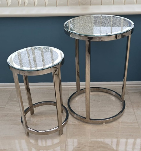 Next set round mirrored - set, of