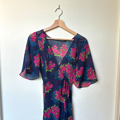 Zara trafaluc navy floral - trafaluc,