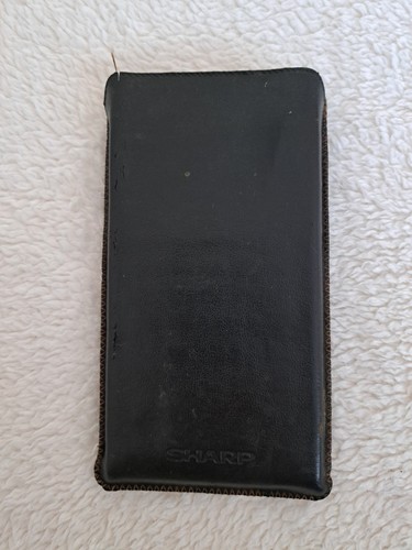 Sharp calculator case - sharp,