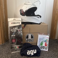 New agv helmet white - *new*,