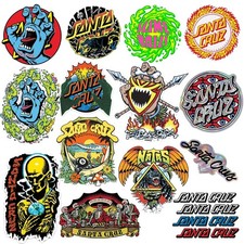 Santa cruz sticker - santa,