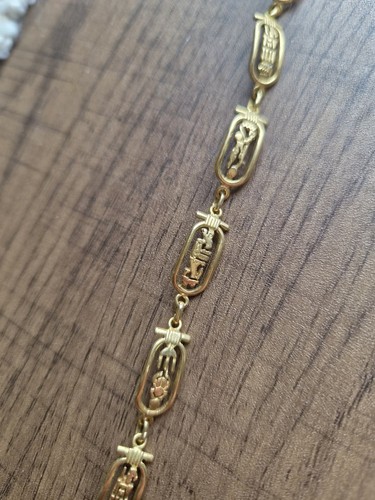 Vintage egyptian cartouche - vintage,