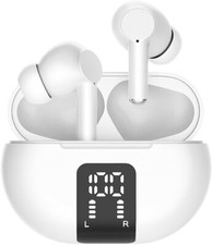 IP7 Bluetooth 5.3 Wireless in Ear with 4 ENC Noise Cancelling Mic Earbuds, 38H