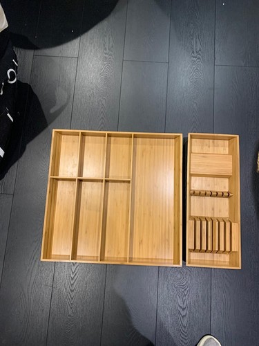 Ikea bamboo cutlery tray - cutlery,