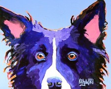 Border Collie Print of