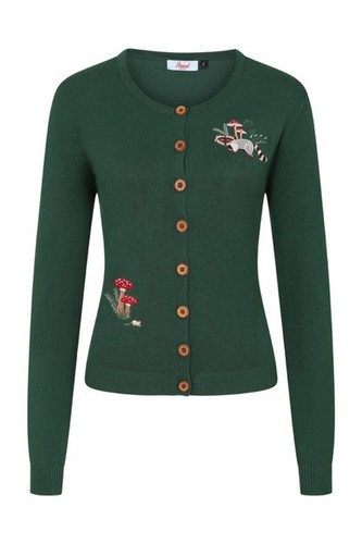 Banned retro woodland mushroom - woodland,