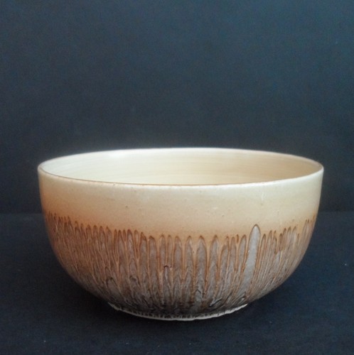 Shelley art deco brown - deco,