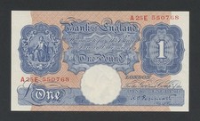 BANK OF ENGLAND £1 note 1940